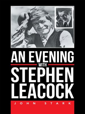 cover image of An Evening with Stephen Leacock